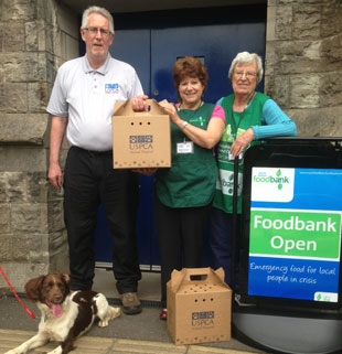USPCA provides Pet Food Parcels for The Trussell Trust Food Bank Network